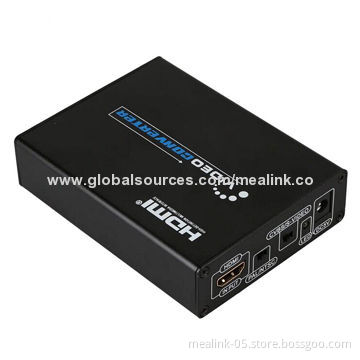 HDMI to S-Video + AV Converter, 3.5mm Stereo OutputNew